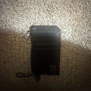 Steve Madden Black Card Holder Wallet
